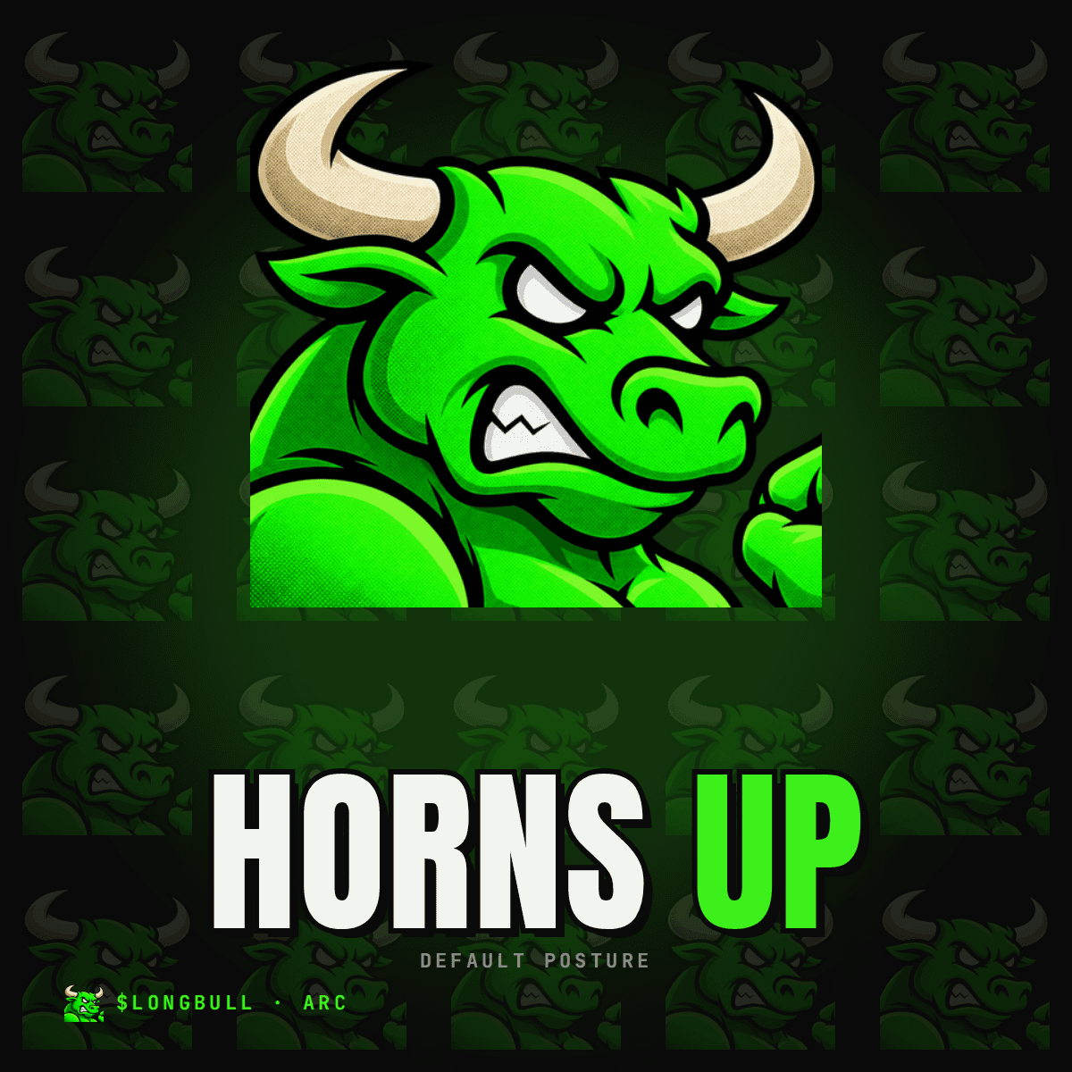 HORNS UP